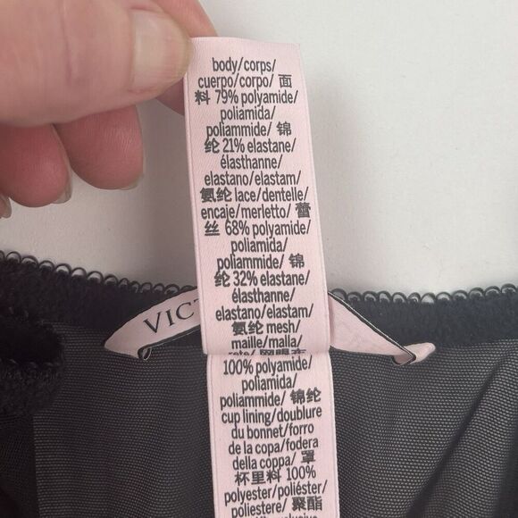 Victorias Secret Y2K Lace Corset Top 34C small Whimsigoth Fairy Coquette - Picture 9 of 10